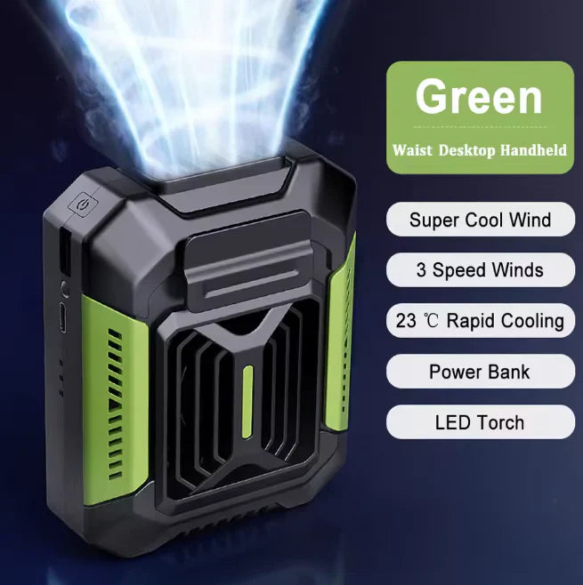 NestifyGoods™ Portable Waist Fan