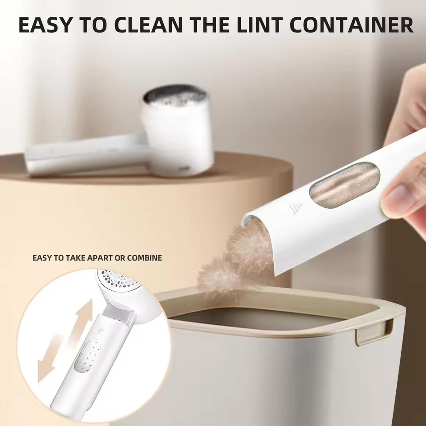 NestifyGoods™ Lint Remover — Essential (Budget Model)