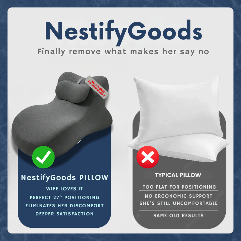 NestifyGoods™ Couples Pillow