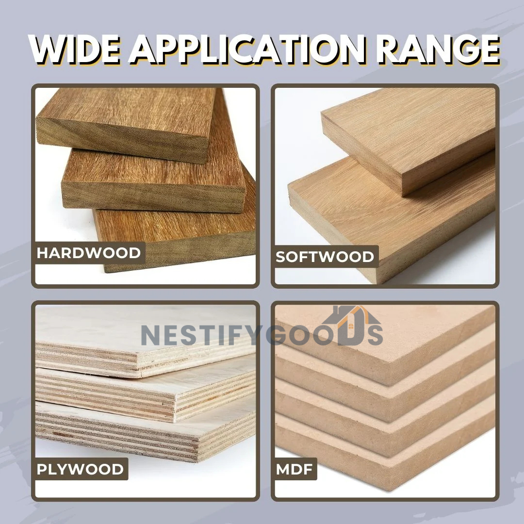 NestifyGoods™ TimberLock® 45° Lock Miter Router Bit